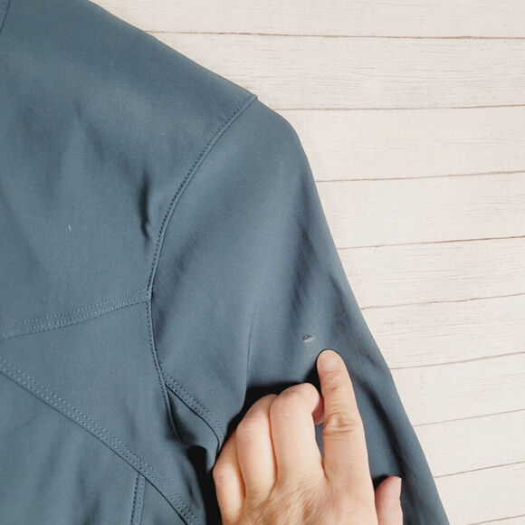 ICEBREAKER MERINO GT FULL ZIP JACKET IN TEAL, SZ XS - Picture 7 of 14